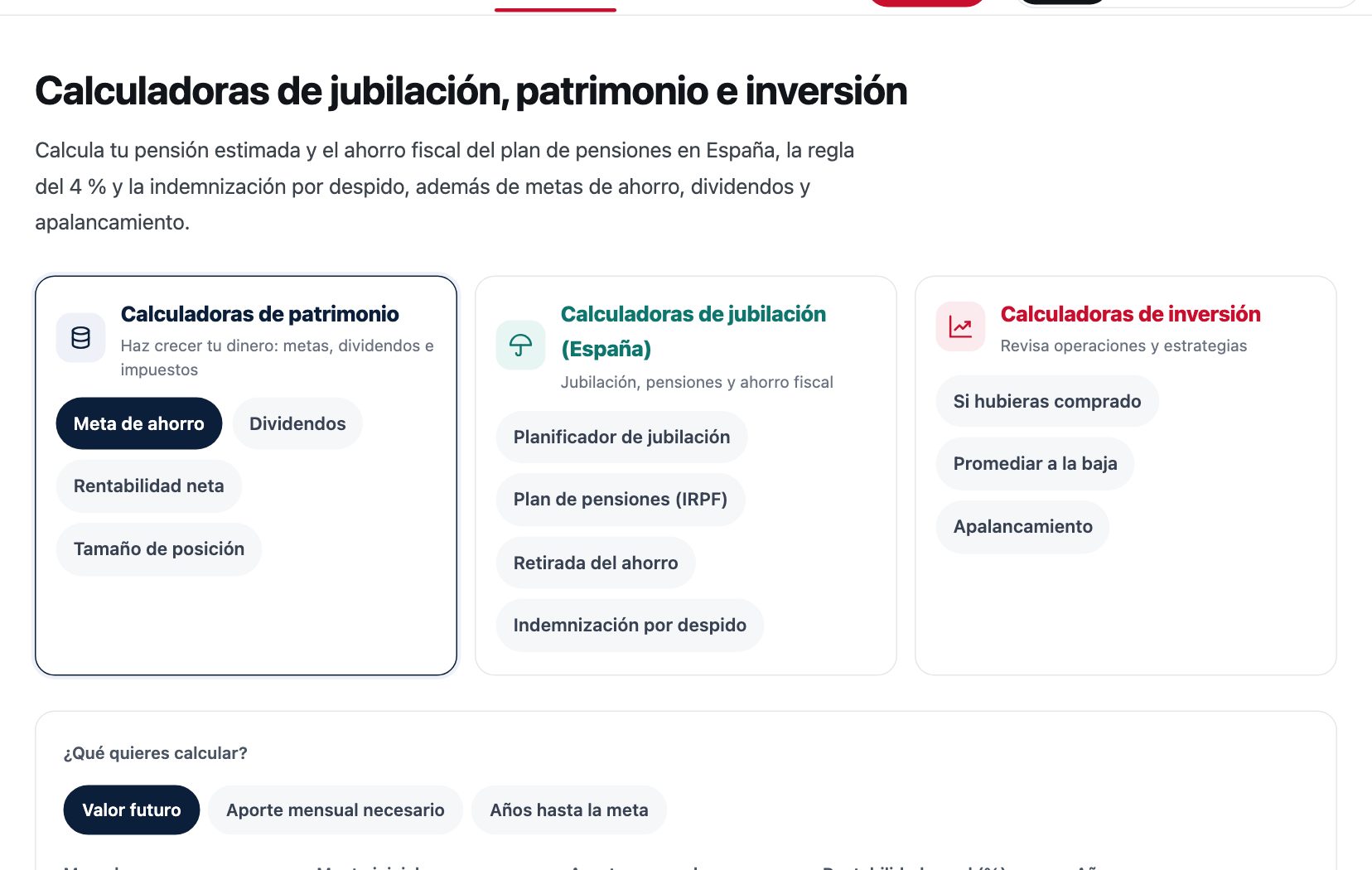 Calculadoras